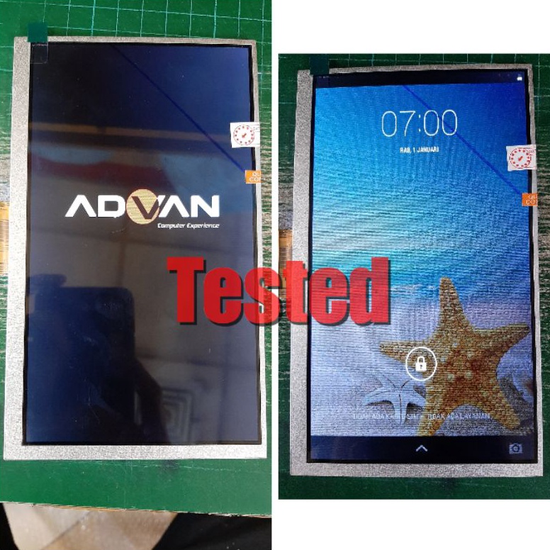 Terkini LCD ADVAN E1C  E1C PLUS  T1L  T2E  T2F  MITO T979  MITO T89  SMART HAFIZH  5 PIN TSM