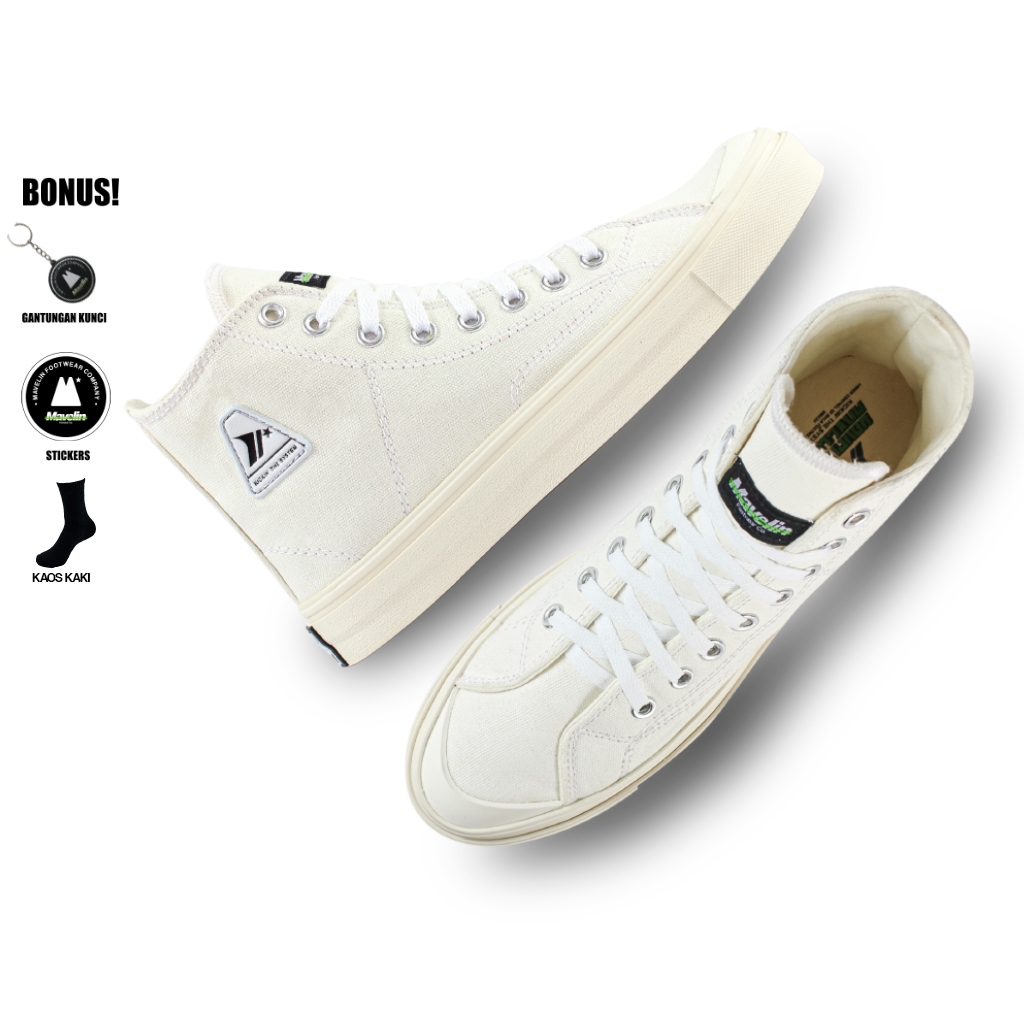 Mavelin - Classic Andro High - Sepatu Sneakers Casual Pria Wanita | Sepatu