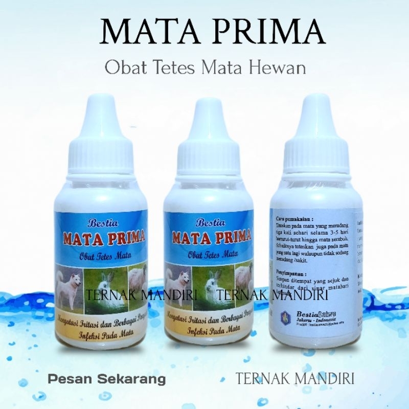 MATA PRIMA 25ml Obat tetes mata hewan sapi kambing domba