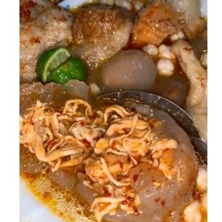 

Bakso Aci Ayam Suwir Jumbo PEDAS NIKMAT MANTAP HUHAH