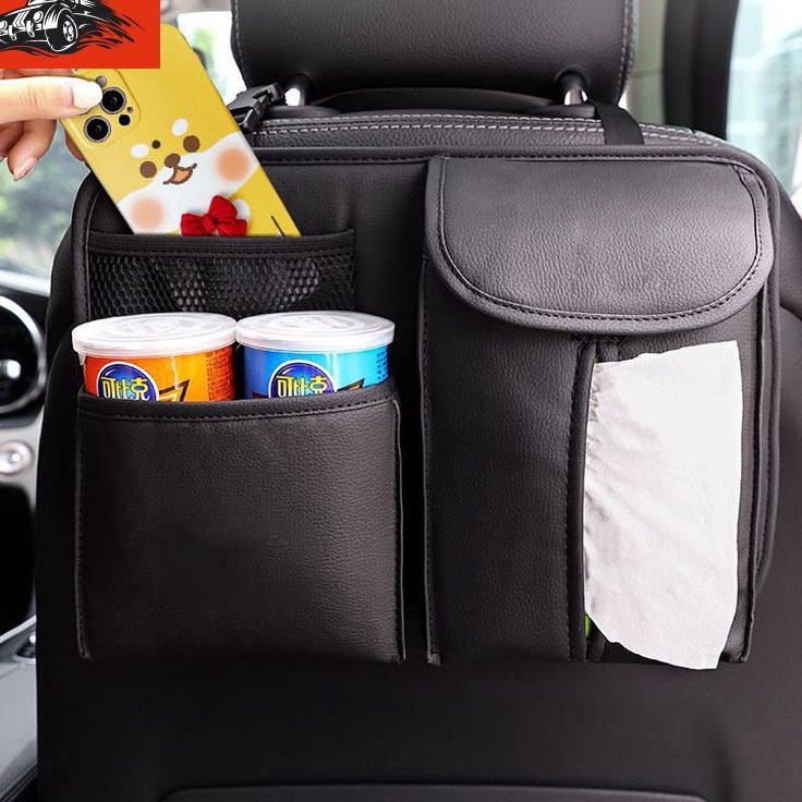 Vg Tas penyimpanan belakang kursi mobil tas gantung penyimpanan rak penyimpanan sandaran kursi mobil