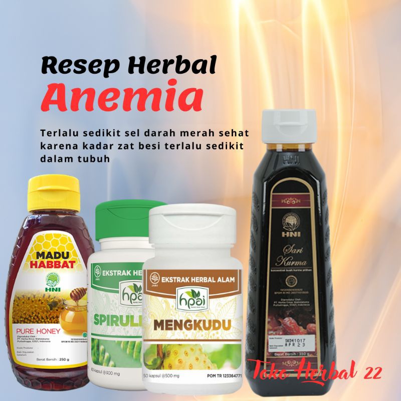 

Herbal HNI HPAI untuk masalah Anemia