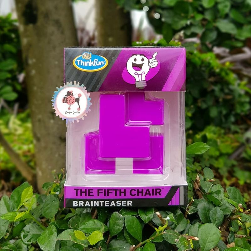 ThinkFun Pocket Fifth Chair Brainteaser Game