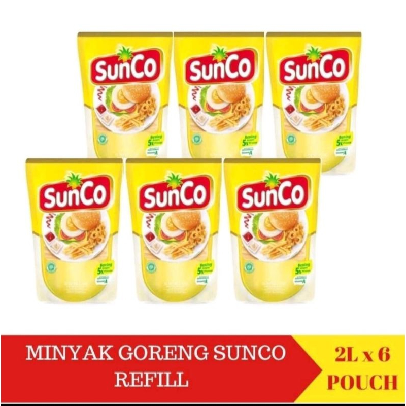 

jatim minyak SUNCO KARTONAN 2L isi 6pcs