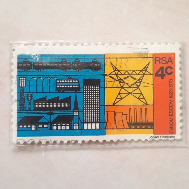 

Perangko Afrika Selatan 50th anniversary of ESCOM (Electricity Consumers and Producer) Tahun 1973