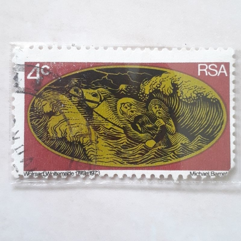 

Perangko Afrika Selatan Bicentenary of Rescue by Wolraad Woltemad (Rescuing Sailors) Tahun 1973