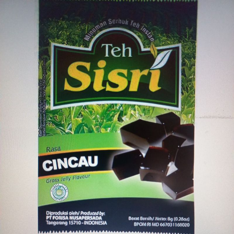 

Teh Sisri Cincau