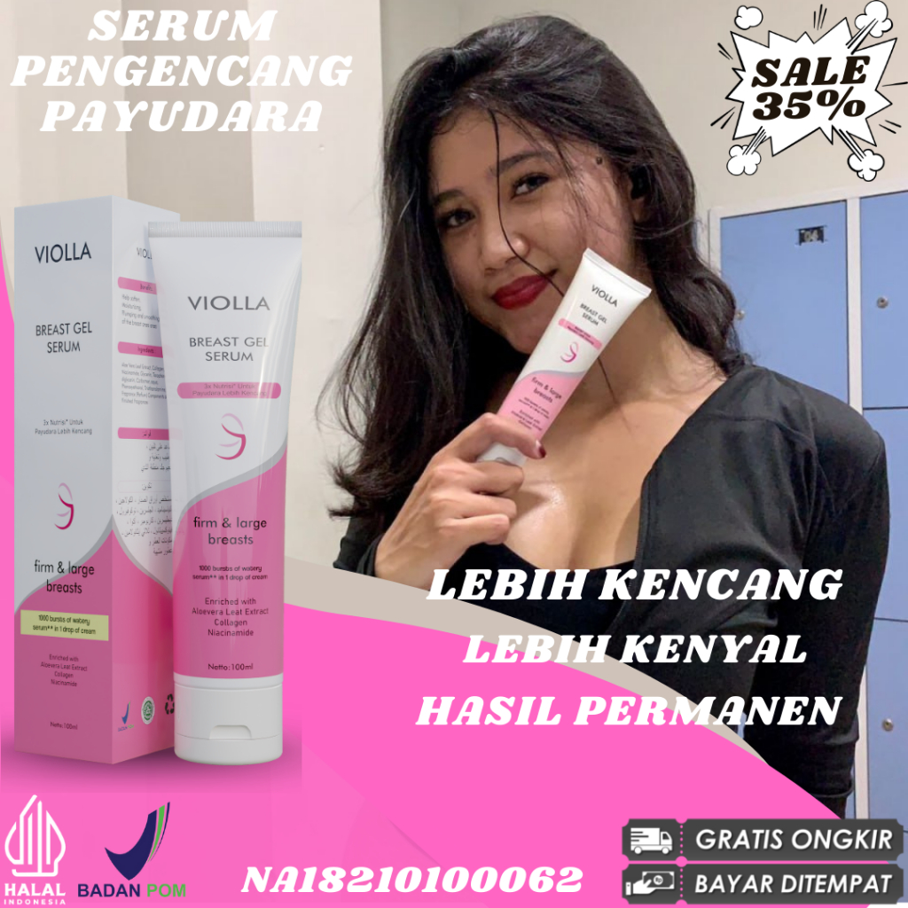SALE BEST SELLER VIOLLA BREAST GEL  Pembesar Payudara Terbaik Kencang AMAN UNTUK BUSUI TERLARIS
