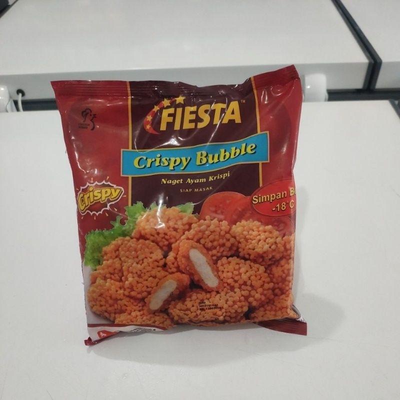 

Fiesta Crispy Bubble/Nugget Ayam Crispy 500gr