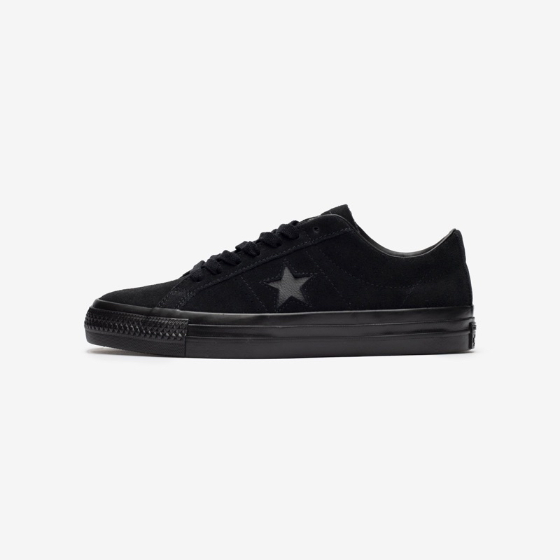 Converse One Star Pro OX Full Black / Black Black A05320C Original Resmi 100%
