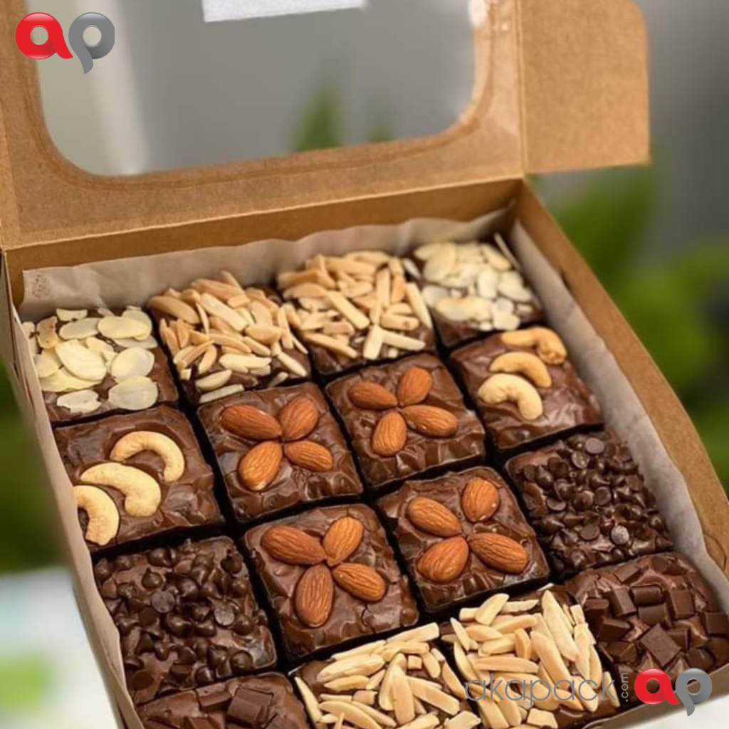 

BOX pizza window berbagai ukuran bahan corrugated / karton CB 30x30x5cm Window | Karton Box