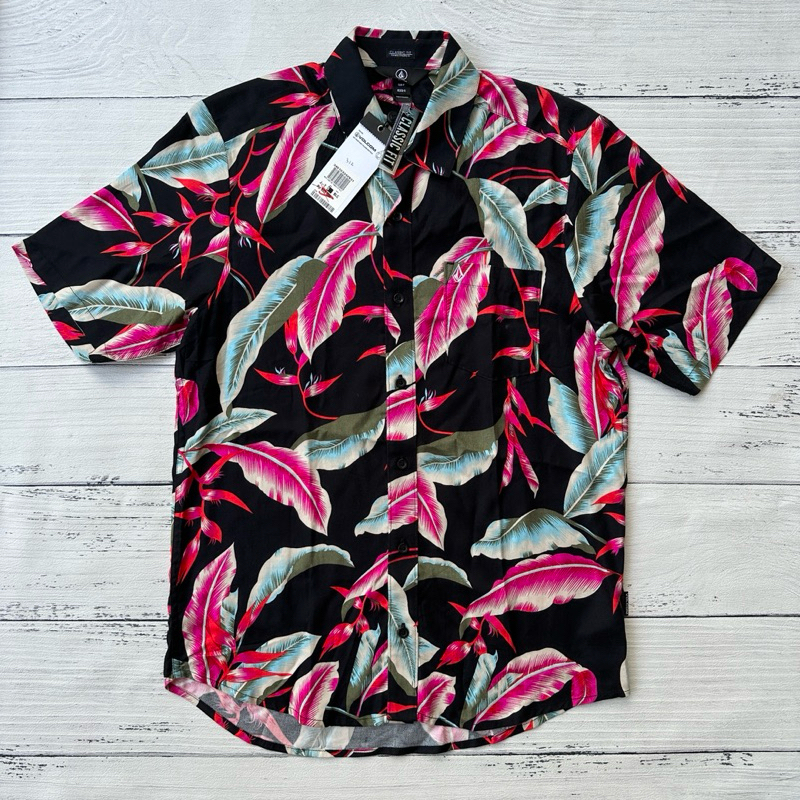 PLANET SURF baju kemeja bunga tropical NEW ORIGINAL 100%