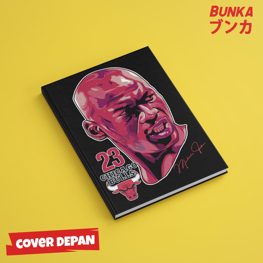 

Note Book Aesthetic Sport NBA Michael Jordan B Hardcover A5 Buku Tulis Catatan Notes Agenda Planner Jurnal vintage buku catatan story book kado anniversary valentine cowok cewek murah