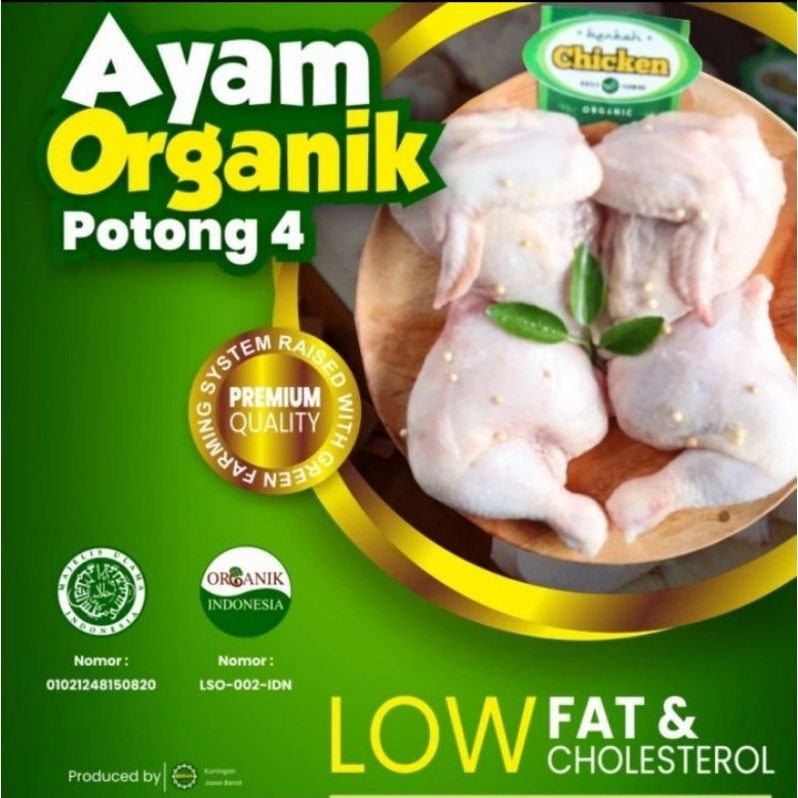 

0,5-0,6kg - Ayam potong 4 berkah chicken ayam organik