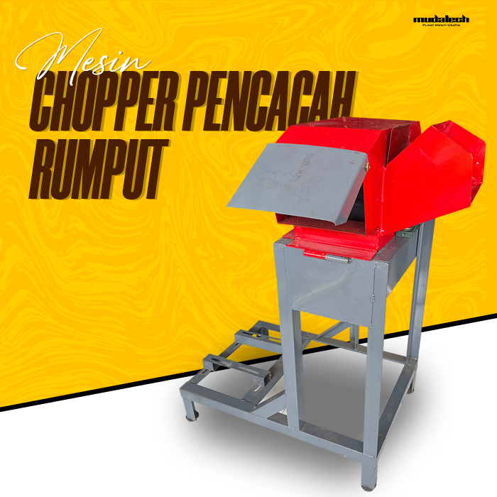 Mesin Chopper Pencacah Rumput Alat Penghancur Rumput
