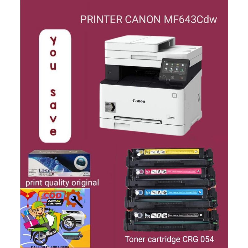 Toner  Canon MF643Cdw  (CRG 054)