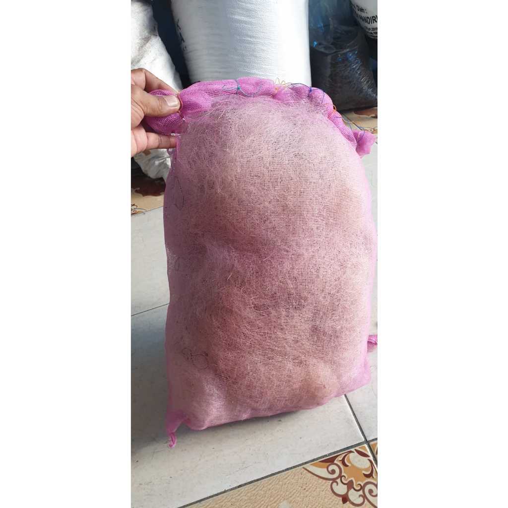 Jaring Nelayan (Jarnel) Bekas Untuk Media Filter Mekanis Kolam