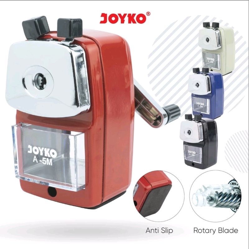 

Joyko Sharpener A-5M / Rautan Meja / Serutan Meja
