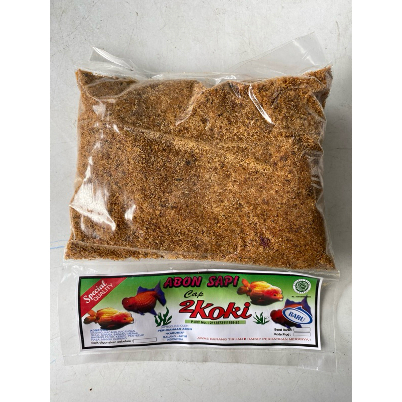 

Abon Obor Sapi Cap 2 Koki 500gr