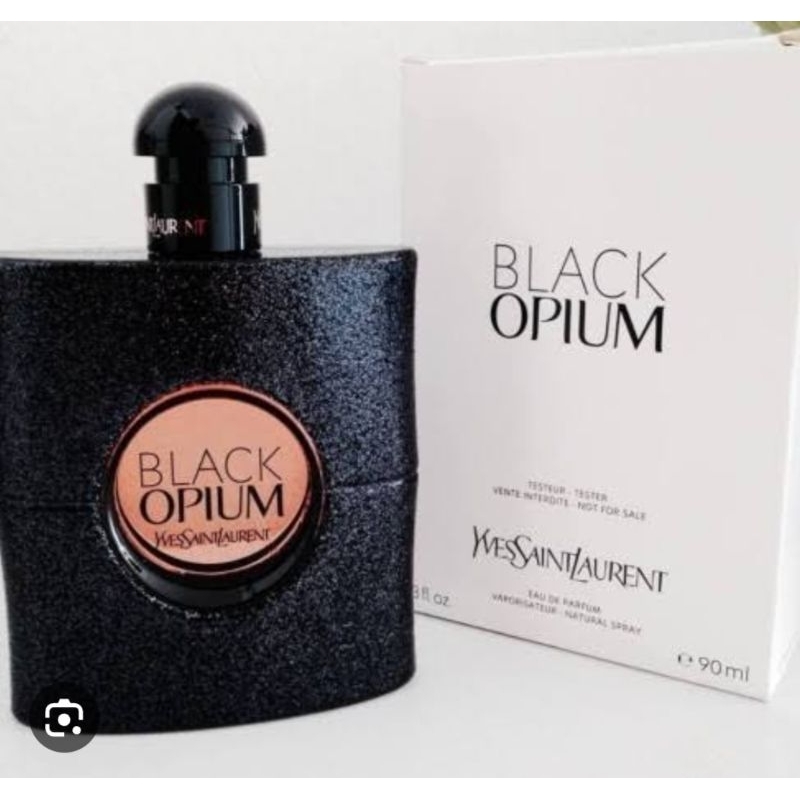 ysl black opium tester edp 90ml