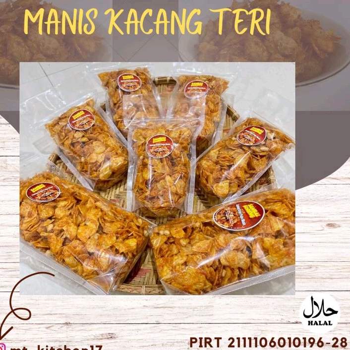 

//Halal//Manis Kacang Teri//Sambal Goreng Kentang kering