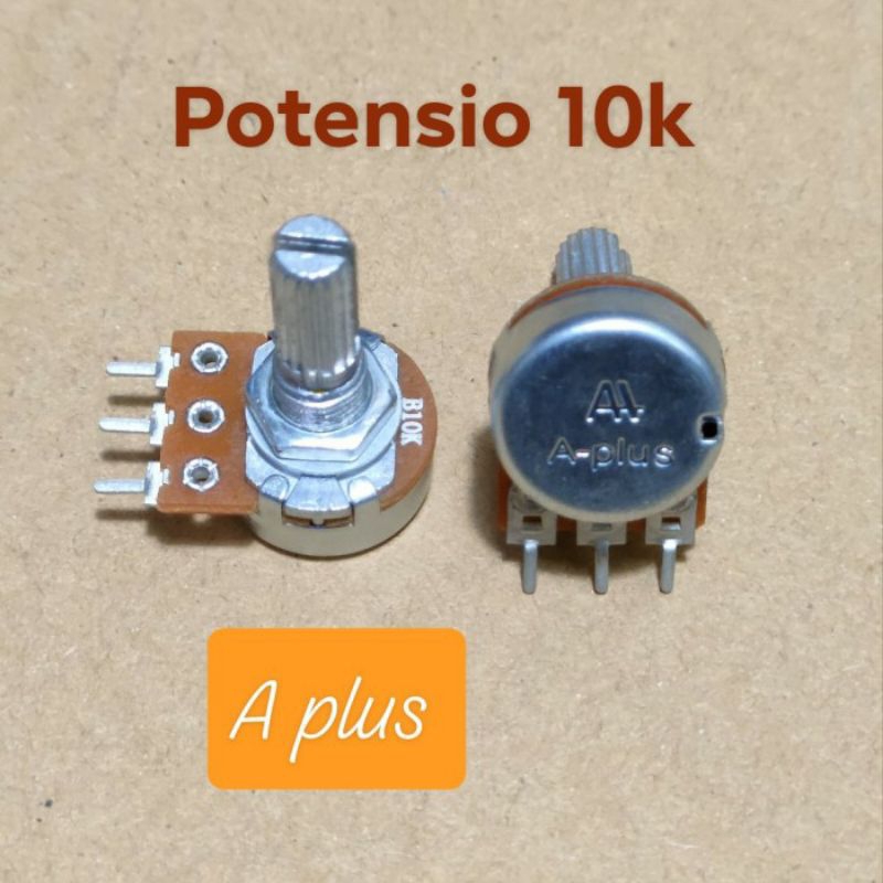 Potensio Mono 10K 10 K A-Plus Original