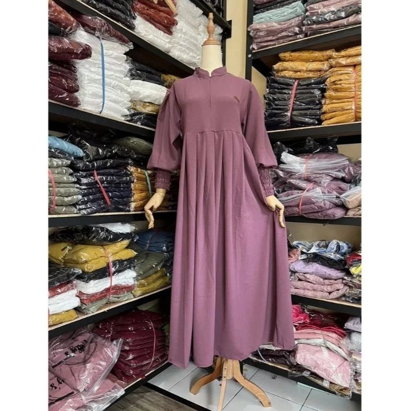 GAMiS LEBARAN LENGAN PUFF BALON CRINKLE AIRFLOW