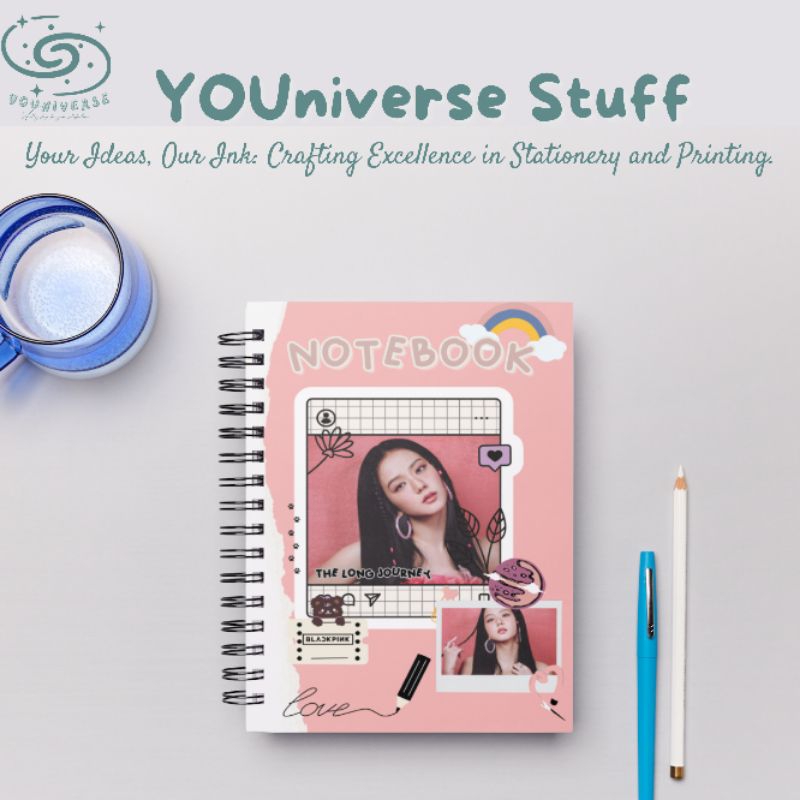 

Notebook Spiral A5 Notebook BLACKPINK Born Pink/Jurnal Book/K-Pop Notebook