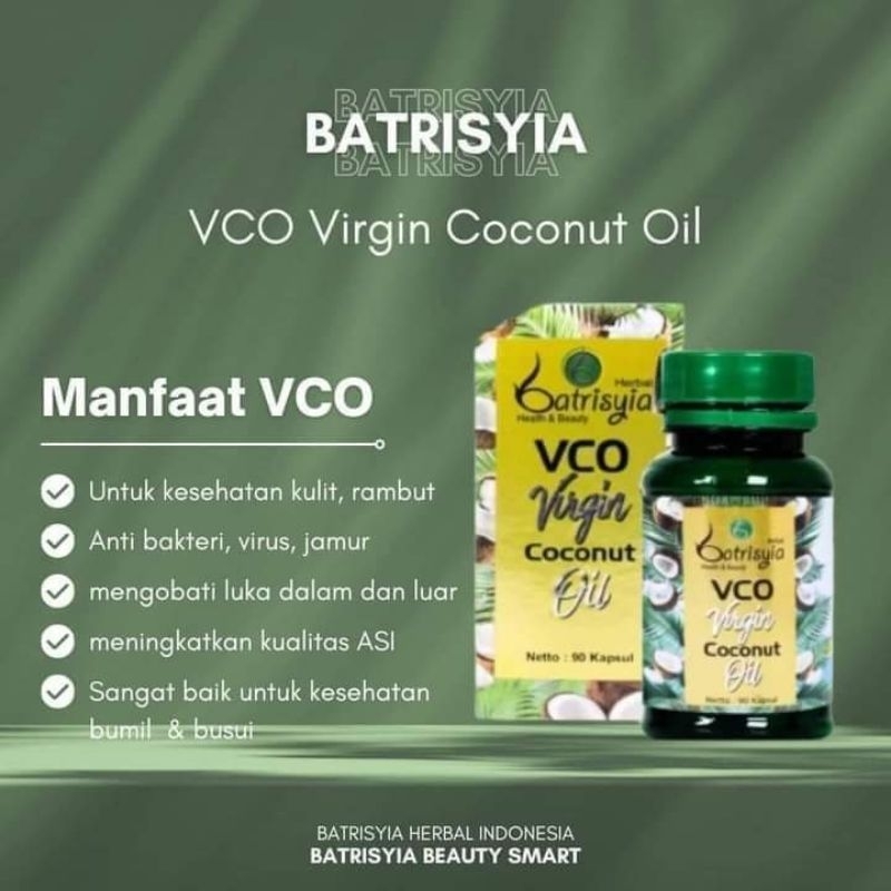 

VCO Virgin Covonut Oil Batrisyia