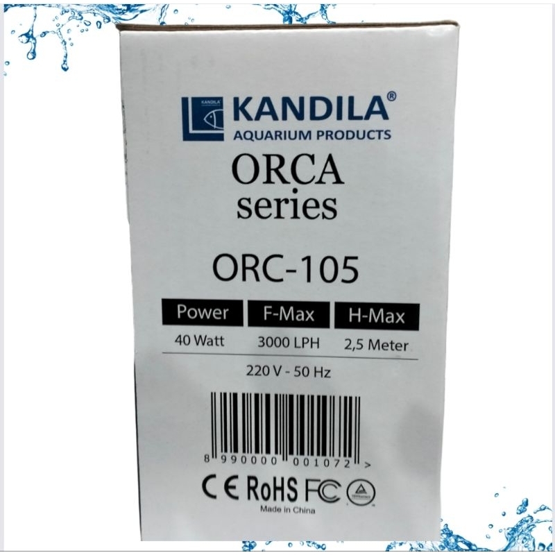 KANDILA PRO ORCA ORC 105 POMPA KOLAM AQUARIUM HIDROPONIK