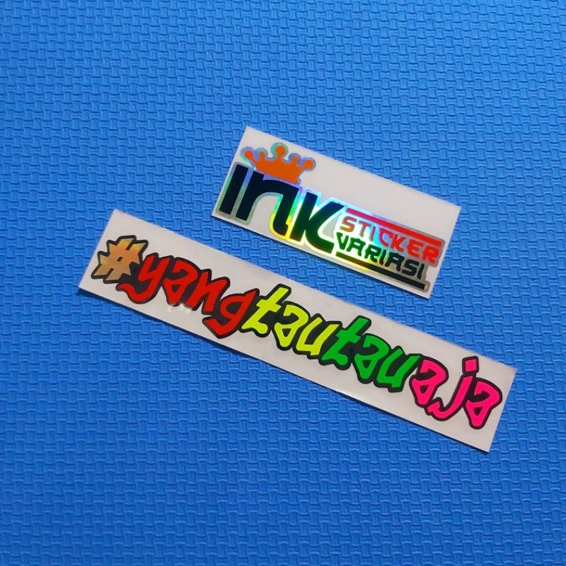 

Sticker yang tau tau aja cutting