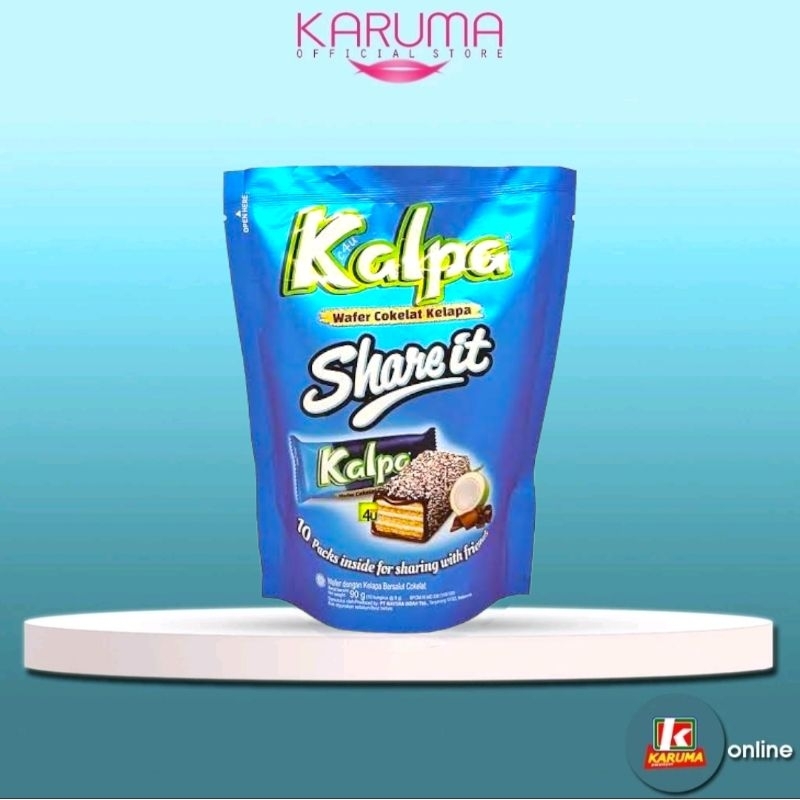 

Kalpa Share it Wafer Coklat Kelapa 90g (10 Bungkus @9g)