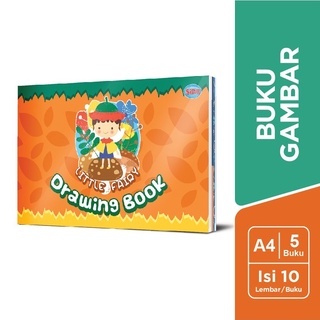 

(1pack) Buku Gambar Sidu A4 / Drawing Book Sidu isi 5 buku