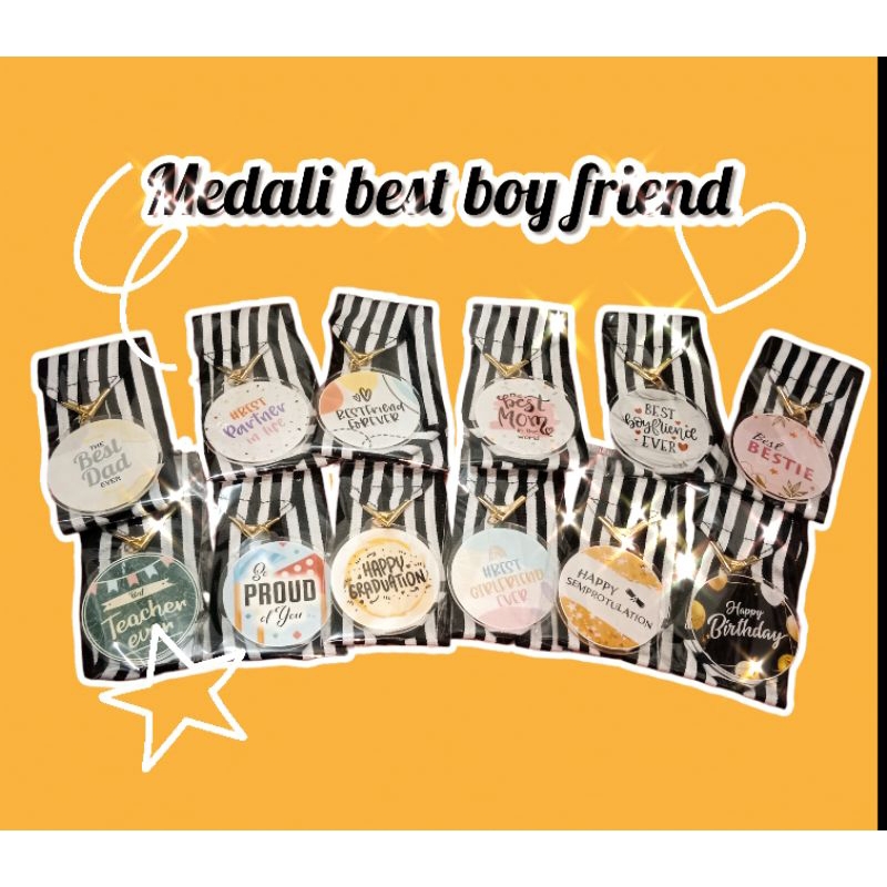 Medali Best Boy Friend