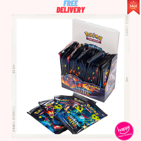 ❤[PROMO MURAH]❤ Kartu Foil  POKEMON Mainan Anak Voil Card Karakter/ TERLARIS Trading Card Game / Mai