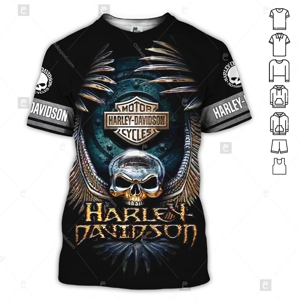 BAJU KEMEJA JAKET MOTIF HD MOTOR MOBIL HARLEY DAVIDSON HDCI HOG 02