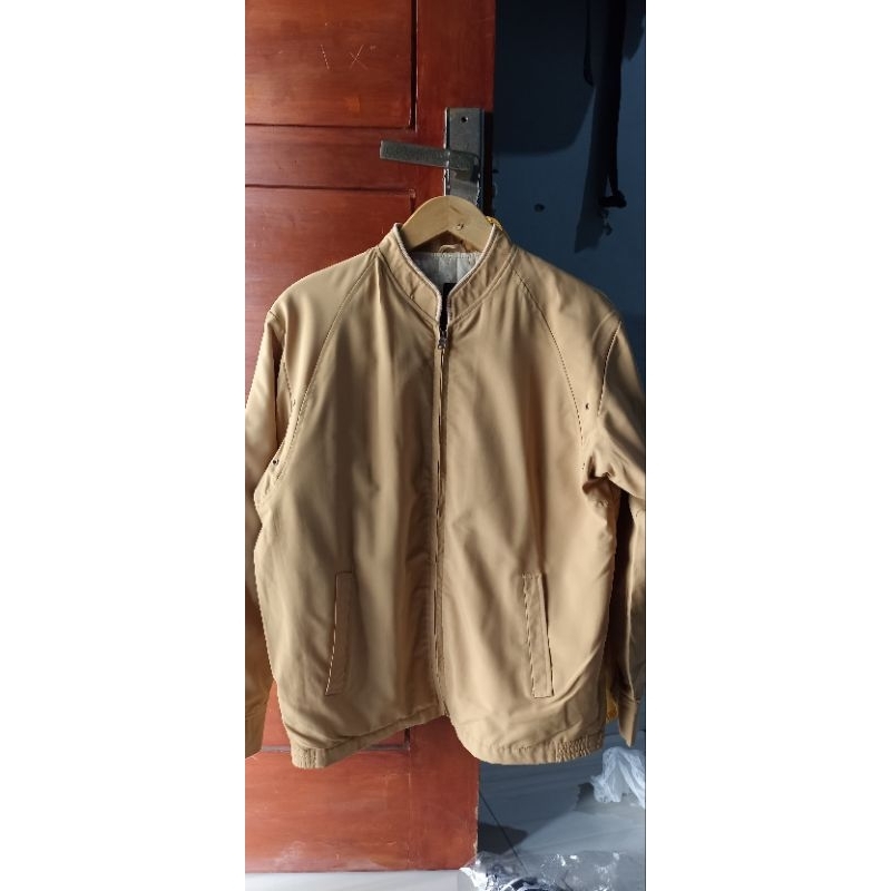 Jaket Preloved Casual/Work Mustrad Cappucino