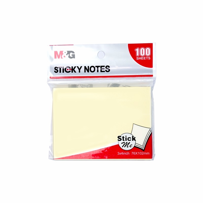 

Kertas Memo M&G 3x4 Sticky Notes 76x102mm YS-141 (12pcs)