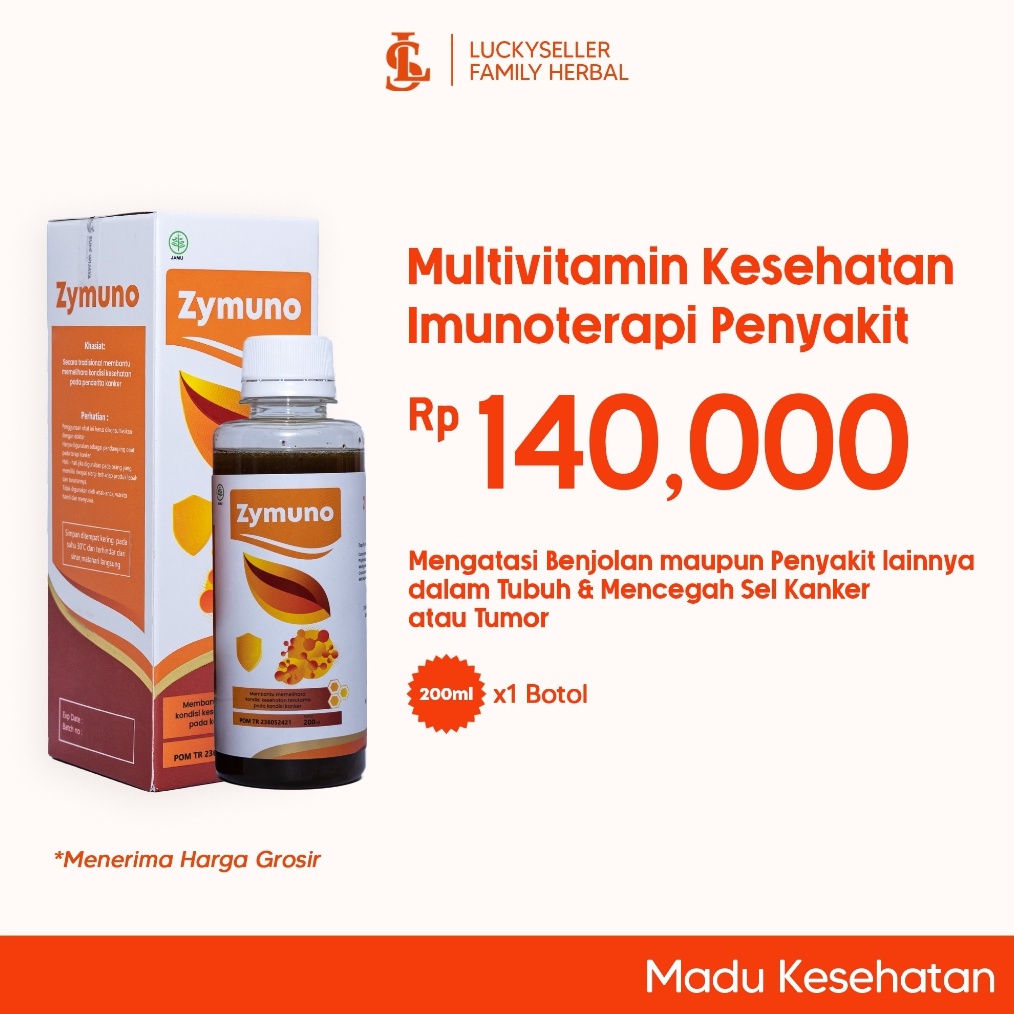 

ART V8N Madu Alami Zymuno Atasi Benjolan Getah Bening Pembengkakan Amandel Dalam Tubuh Meningkatkan Imun Antibodi Tubuh Cegah Sel Tumor Kanker Original Zymono Zimono Minuman Herbal Asli Murni Seh