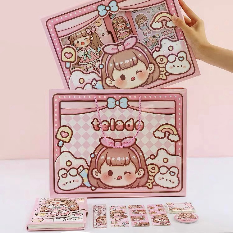 

Jurnal Set Dodogirl Notebook Diary Agenda Lucu TLD131