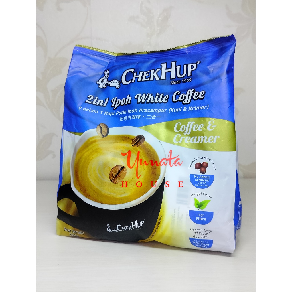 

Chek Hup Malaysia 2in1 Ipoh White Coffee Coffee & Creamer [30g x 12s]