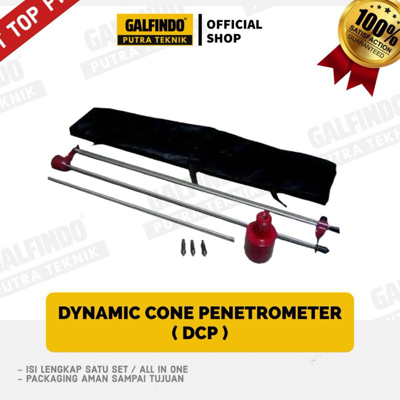 GALFINDO ALAT TEST TANAH DCP DYNAMIC CONE PENETROMETER FULL SET