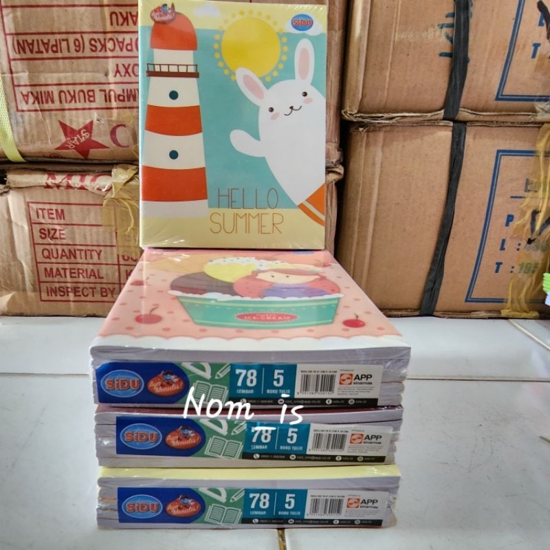 Buku Tulis Sidu 78