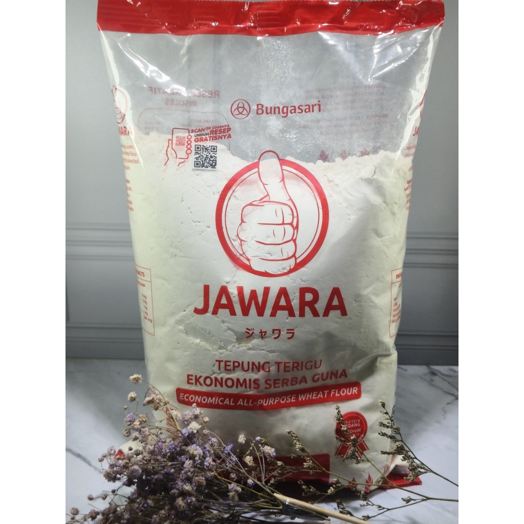 

Bungasari Jawara 1 kg / Tepung Terigu Jawara / Terigu Protein Sedang