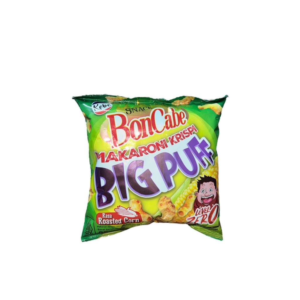 

Snack Boncabe Makaroni Big Puff Lv 0 - Netto 25gr