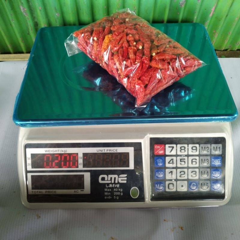 

Cabe Rawit berlian Merah Kering SUPER 200gr Dijamin Pedas Dan Fresh