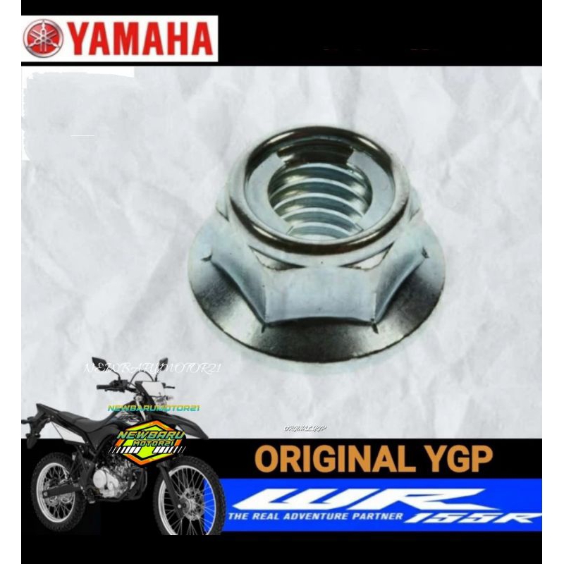 NUT FLANGE 95602-08200 WR155R MUR BAUT GEAR BELAKANG ASLI YAMAHA