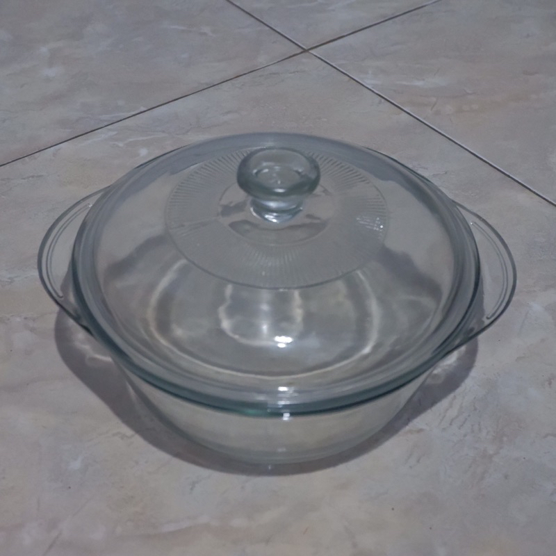 Mangkok Kaca Mangkok Sayur Medium Mangkok Kaca Tutup