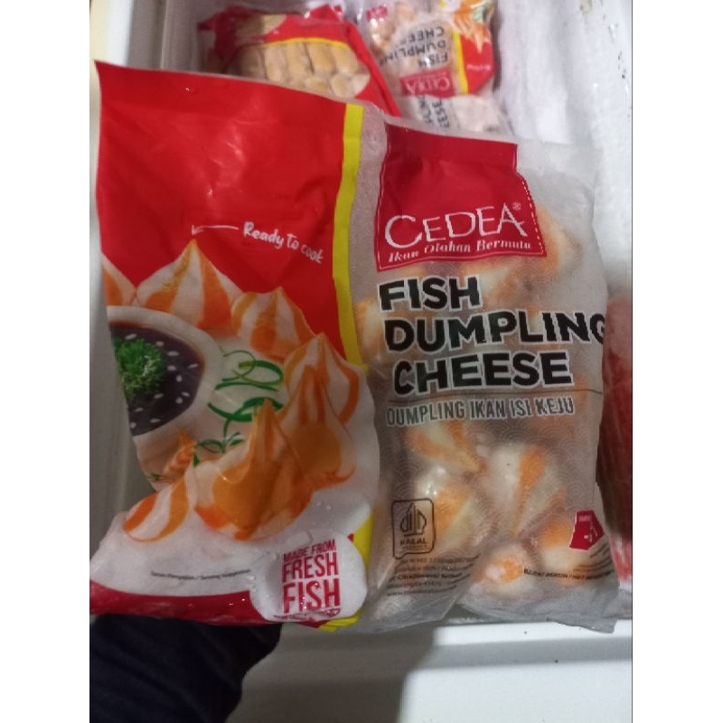 

Dumpling ikan keju Cedea 500g | Fish Dumpling cheese | Dumpling ikan