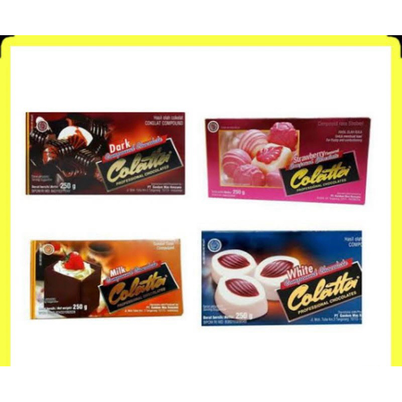 

Colatta coklat batang/compound 250gr